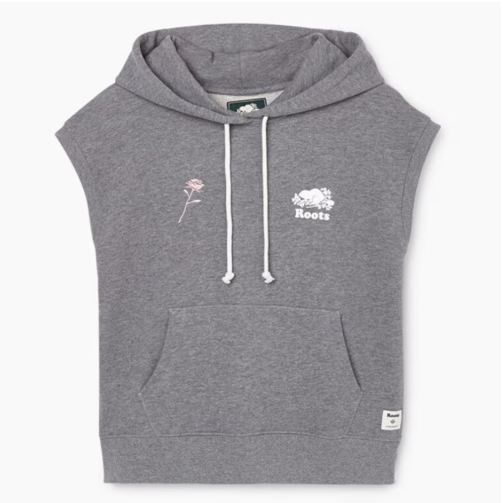 roots x shawn mendes sleeveless hoodie